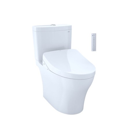 Aquia® IV 1G Washlet®+ S500E inodoro dos piezas 1.0 GPF & 0.8 GPF Algodón