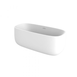 Beyond bañera de SURFEX® oval con desagüe Blanco