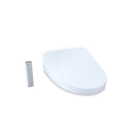 WASHLET® S550E con EWATER+ bidé electrónico contemporáneo alargado Blanco algodón